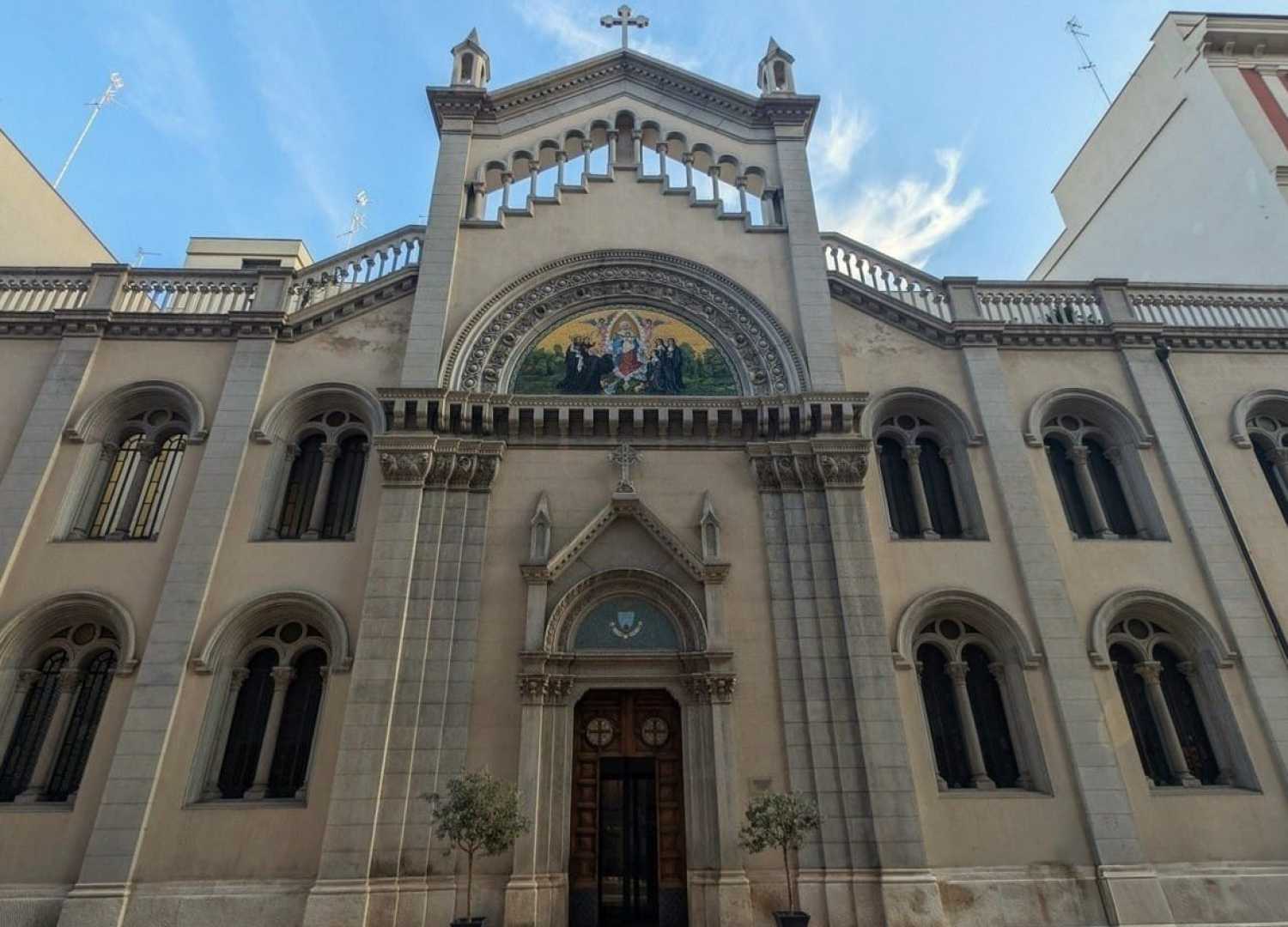 Bari, quella chiesa di via Cardassi che ingloba un vecchio monastero: � il Sacro Cuore di Ges�